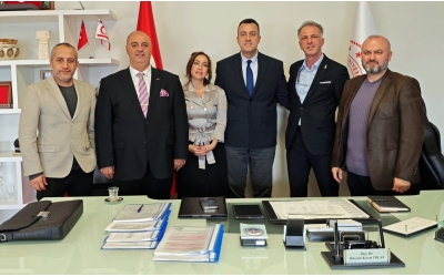 Gazetecilerden Doç. Dr. Kerem Tolan'a ziyaret