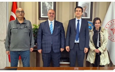 YGD yönetiminden Doç. Dr. Gökhan Yaprak'a ziyaret
