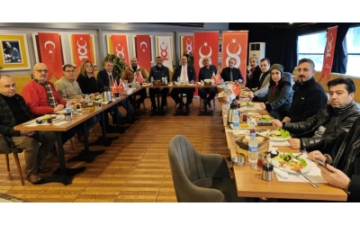 Yüzüncüyıl Gazeteciler Derneği üyelerini buluşturan organizasyon