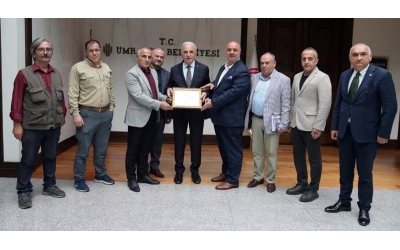 YGD'li gazetecilerden Başkan İsmet Yıldırım'a ziyaret