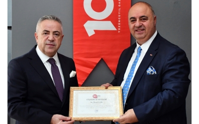 Kaymakam Çelik’ten, Yüzüncüyıl Gazeteciler Derneği’ne ziyaret