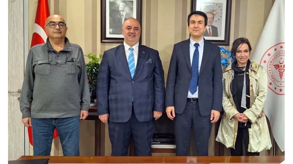 YGD yönetiminden Doç. Dr. Gökhan Yaprak'a ziyaret