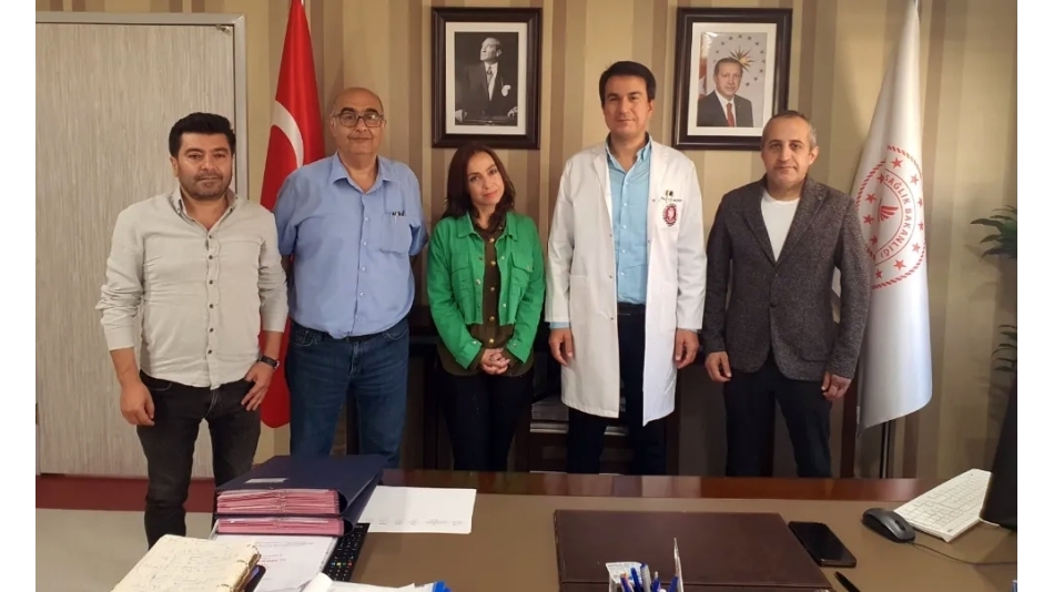 Yüzüncüyıl Gazeteciler Derneği yönetiminden başsağlığı ziyareti