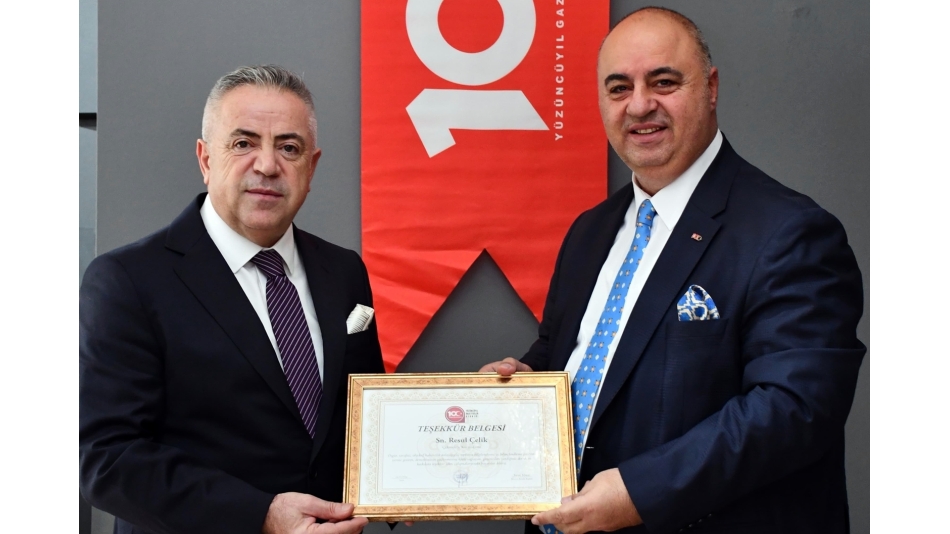 Kaymakam Çelik’ten, Yüzüncüyıl Gazeteciler Derneği’ne ziyaret