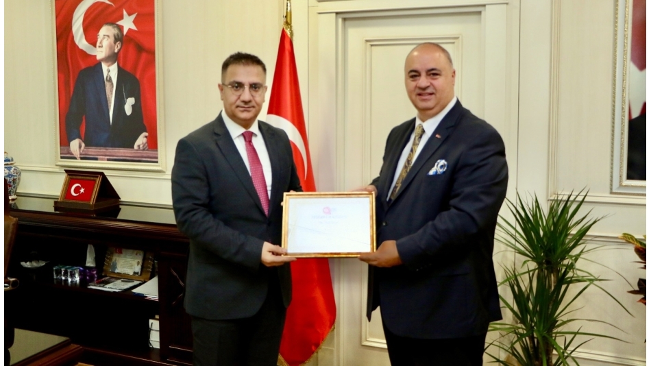 Gazetecilerden Kaymakam Yavuz’a ziyaret