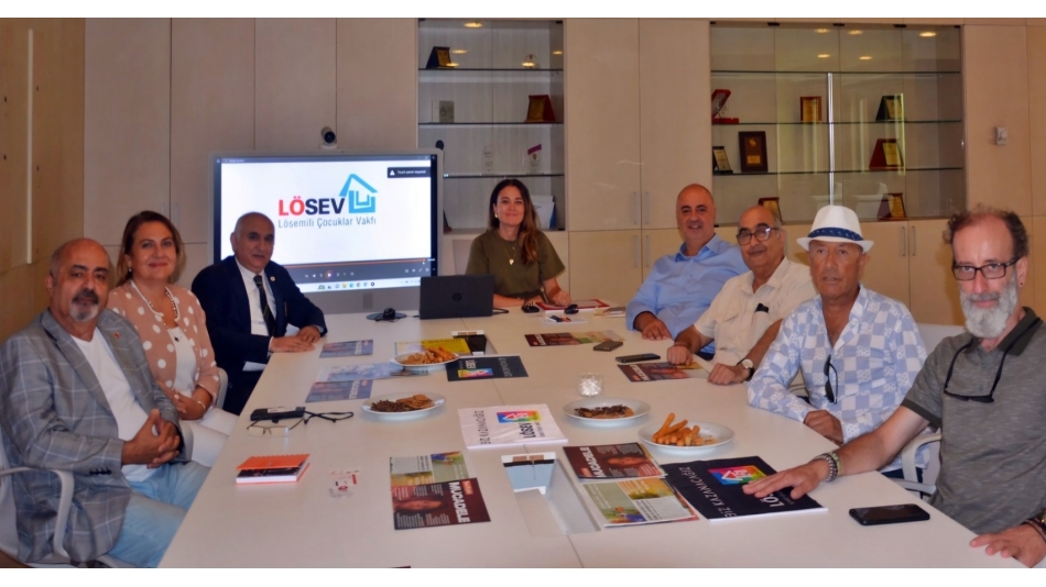 Gazetecilerden LÖSEV'e 25. yıl ziyareti