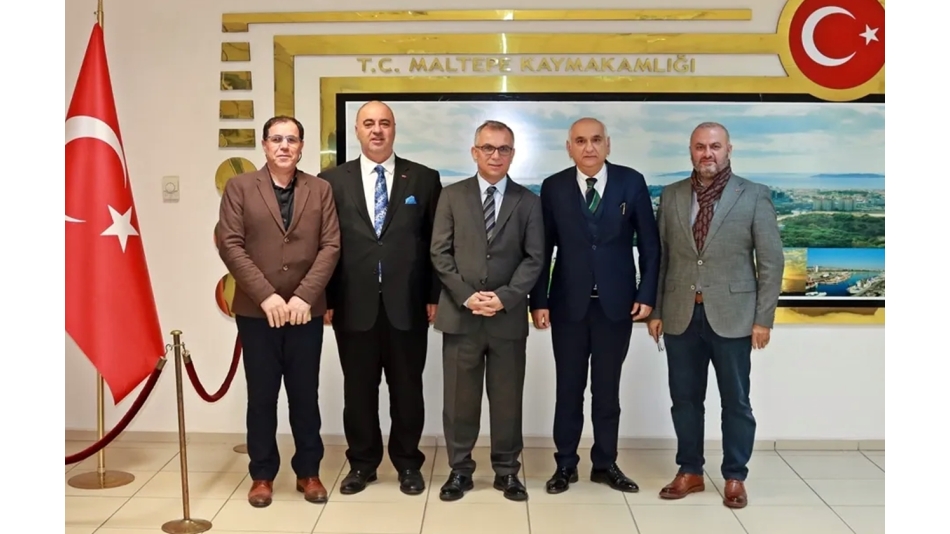 Gazetecilerden Kaymakam Tiryakiye ziyaret