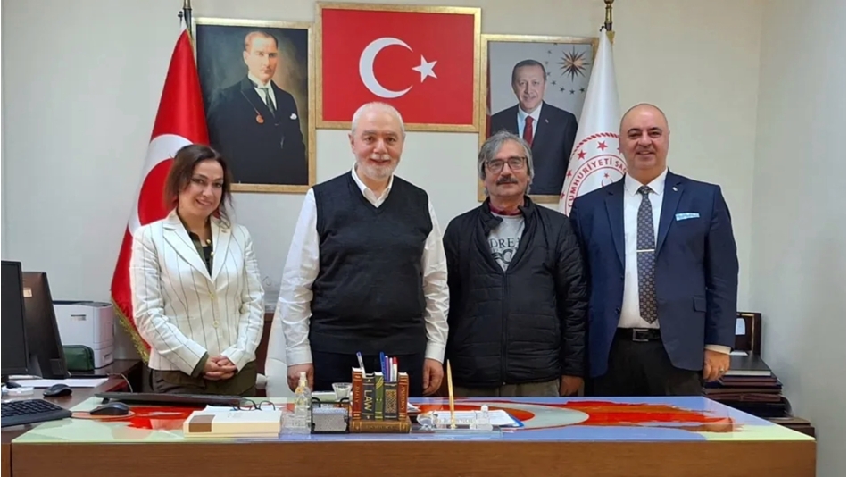 YGD yönetiminden Üsküdar Devlet Hastanesi'ne ziyaret